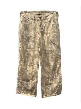Hollister NWOT Low Rise Baggy Jeans Camo Real Tree Denim Y2K Size 2 26 Short